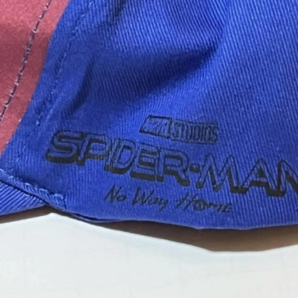 Marvel Spider-Man Hat Cap Snap Back Red Blue No Way Home Movie Youth Comics Hero